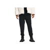 Under Armour Ottoman Solid Fleece Tapered Trainingsstrickhose Herren Unterteile Schwarz 1379692-001