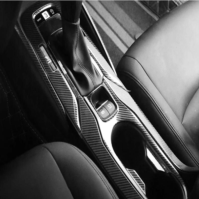 LHD For Toyota Corolla E210      2024 2025 Hybrid steel Car Central Console Gear Shift water cup Panel Trim