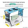 Foldable Heavy Duty Stainless Steel Pet Grooming and Bathing Table