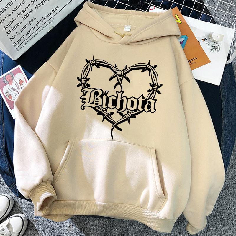 90s Y2k Sweatshirt Woman Hoodie Manana Sera Bonito Bichota Karol G Hoodies Women GraphicTrendy Clothing Streetwear