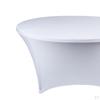 Cocktail Spandex Table Cover Fitted Elastic Tablecloth for Round Tables