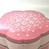 Yellow Studio Hatsuzakura 7.5 Cherry Blossom Shaped Appetizer Plate (with inner lid and container) Pink 13710