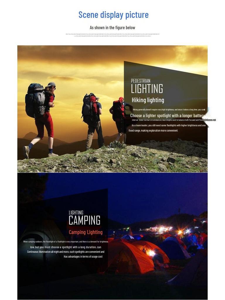 Rechargeable Lightweight LED Headlamp for Night Fishing – High Brightness, Dimmable, Lithium Battery-Powered.