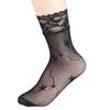 Calzini Sexy Neri a Rete per Caviglia da Donna – Stile Retro Harajuku, Sottili Estivi