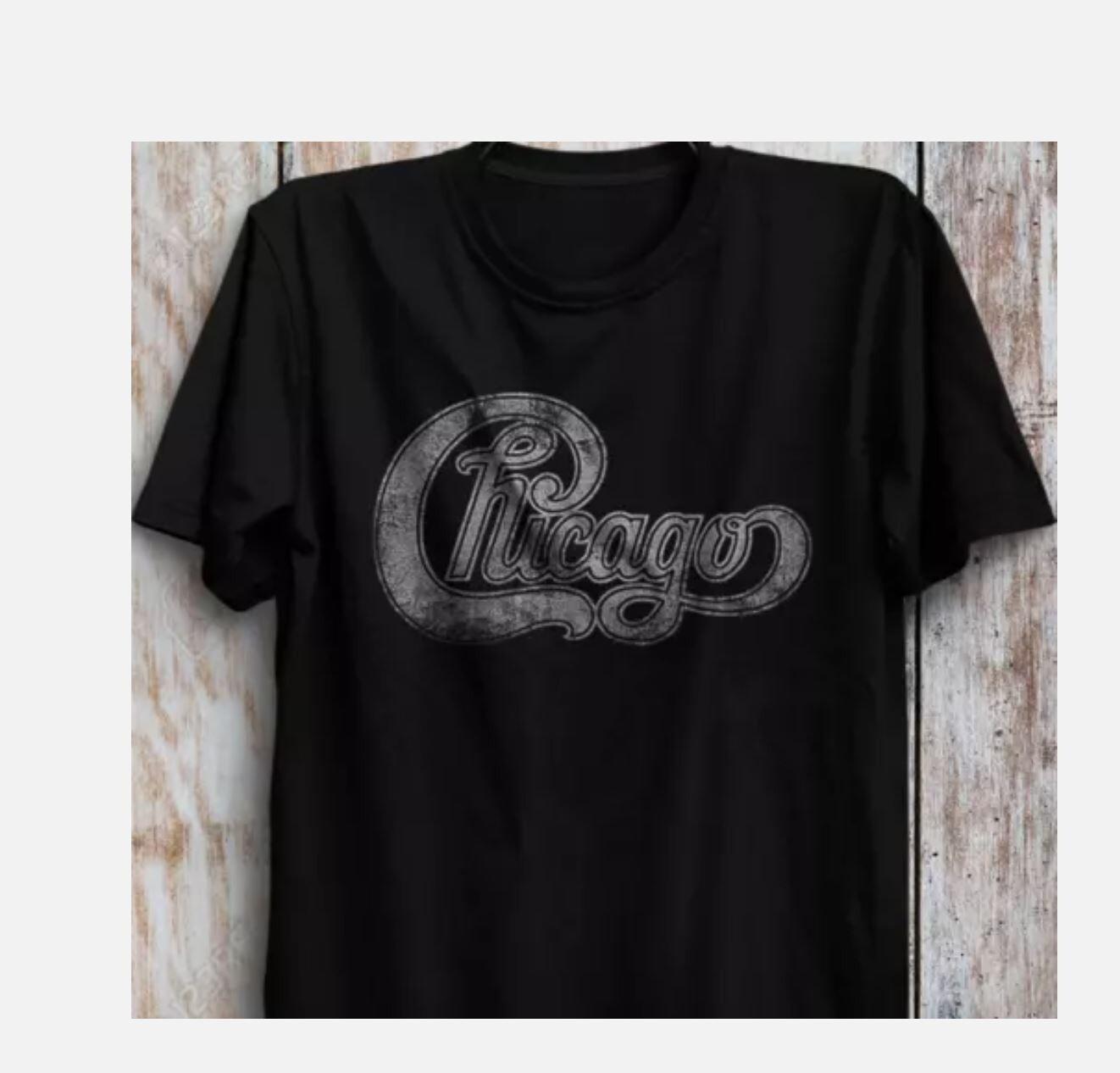 Vintage 80s Chicago Band Chicago Transit Authority shirt Peter CeteraTerry Kath XL