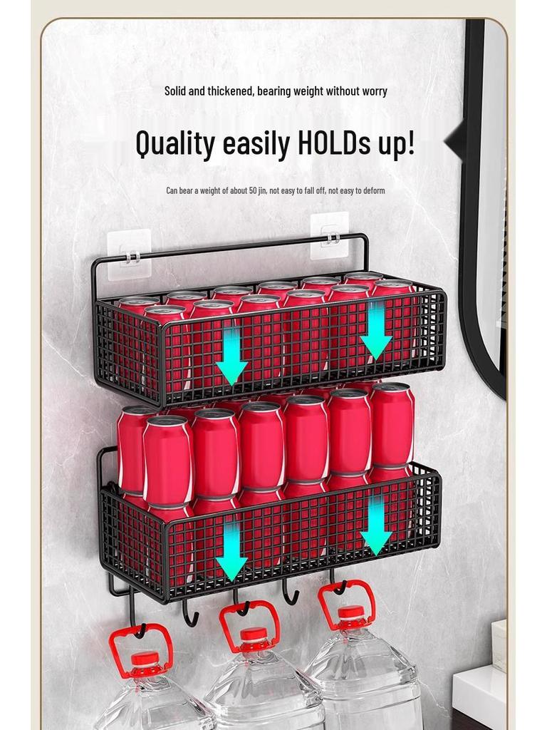 New Customer Offer: Wall-Mounted Punch-Free Bathroom Storage Rack
