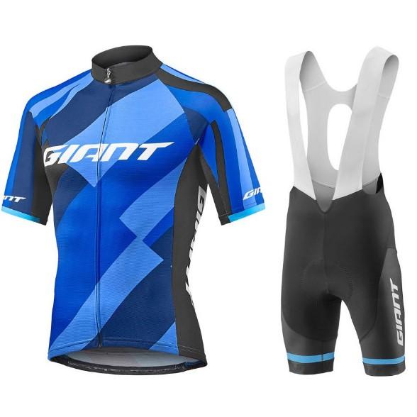 GIANT Mountain Bike Cycling Jersey Pants Suit Dynamic Bike Short-Sleeved Bike Jersey Off-Road Bike Jersey Bib Pants Suit Cycling Jerseys