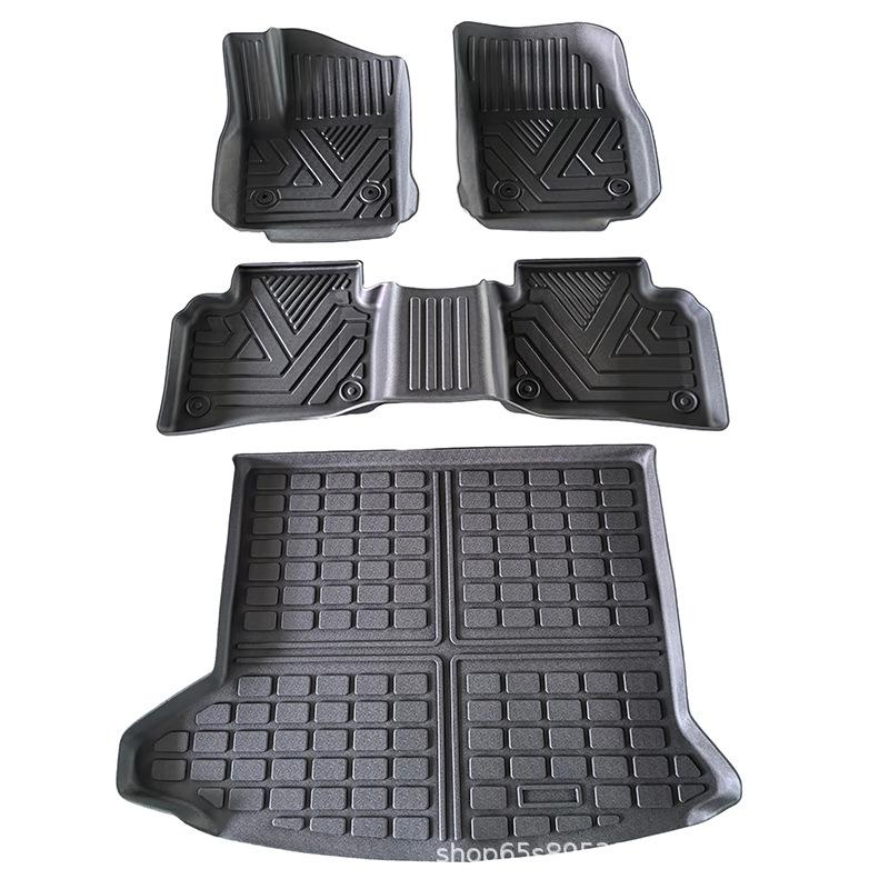 Eco-friendly Floor Mats for Cadillac XT4 (2019-2025): Dirt-resistant, Wear-resistant, Easy to Clean.