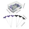 50/100pcs/box Dressmaking Pins Halloween Bat Sewing Needle Patchwork Pins Accessories for Halloween Sewing Tools Decoration