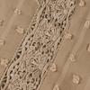 Womens Fashion Lace Blouse V-neck Chiffon Lace Long Sleeve T-Shirt Tops