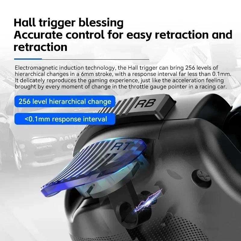 2025 Stretching Cooling Gamepad Bluetooth 5.2 Joystick Phone Stand Holder For SWITCH/Android/lOS/PC/PS3/PS4 Streaming Controller