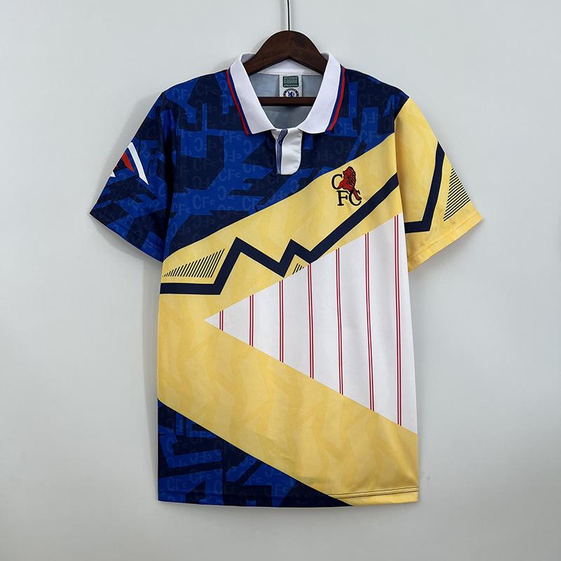 1213 Chelsea retro No. 8 Desailly, No. 25 Zola short-sleeve jersey, No. 9 Torres football jersey, Champions League jersey