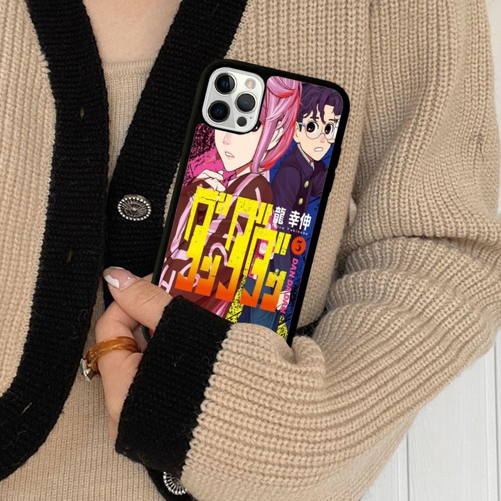 

Dandadan Phone Case Silicone PC+TPU For For iPhone 11 12 13 14 15 16 Plus Pro Max Cover iphone 16 Pro Max
