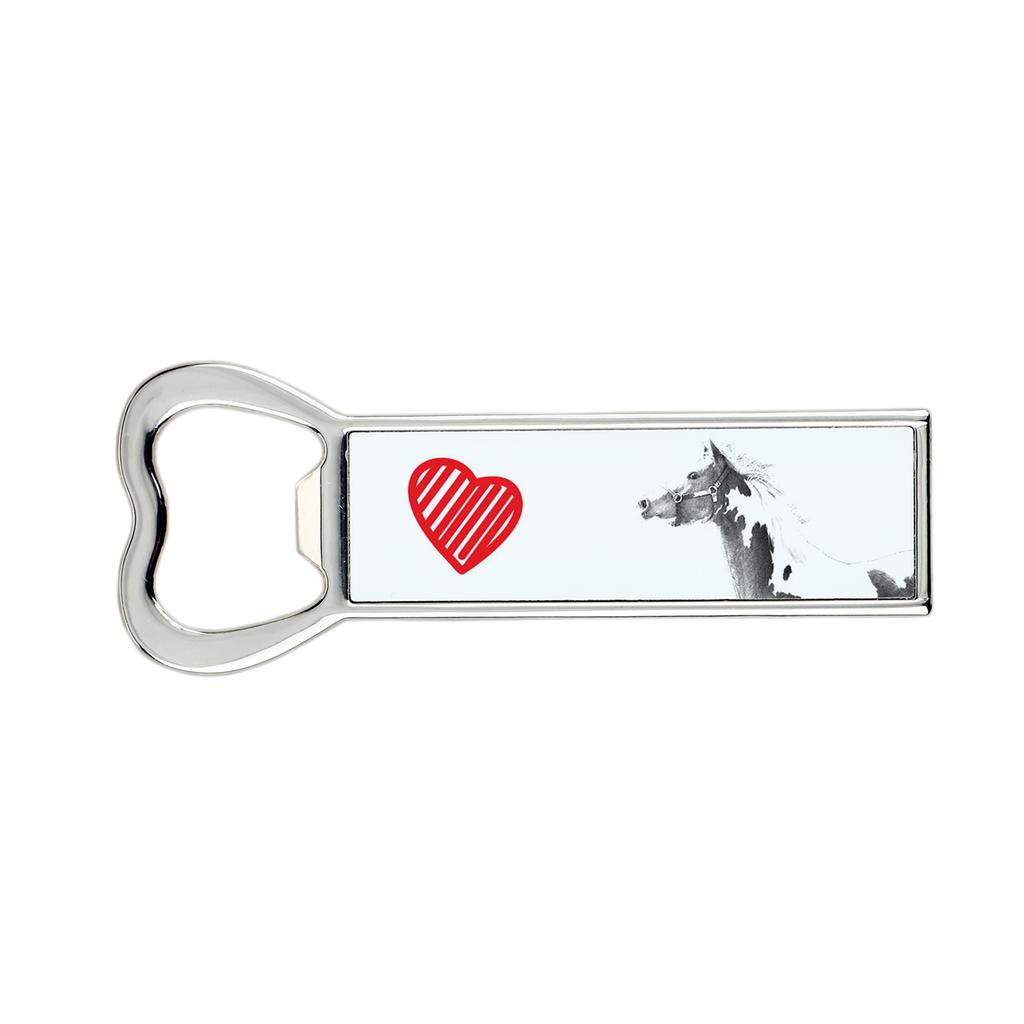 American Paint Horse – Bottle opener with a horse, personalized fridge magnet bottle opener | Art-Dog
