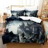 Game Dark Souls Bedding Set Duvet Cover Bed Set Quilt Cover Pillowcase Comforter King Queen Size Boys Adult Bedding Set
