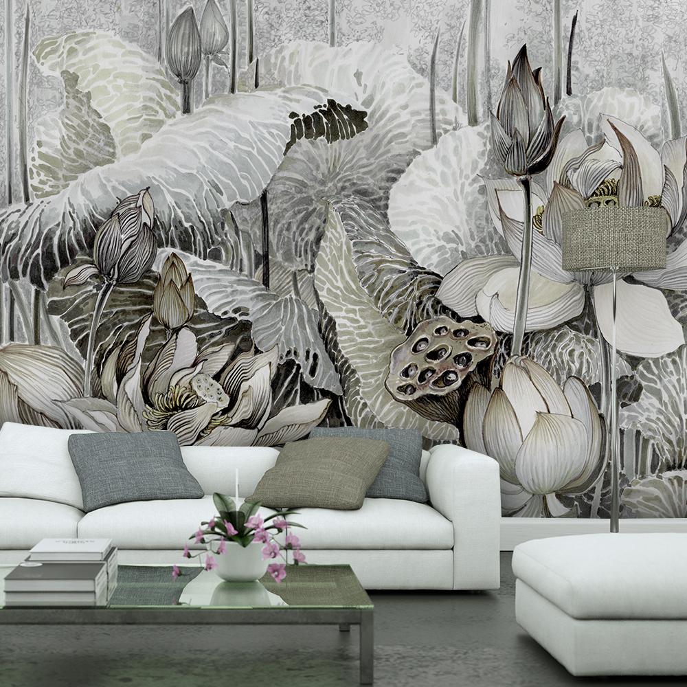 Wallpaper Sacred Lotus Flowers