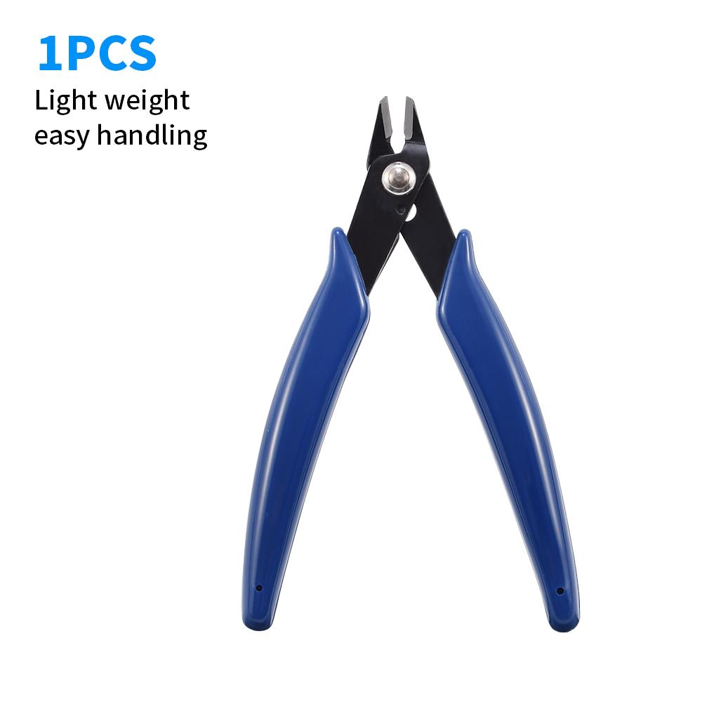 1PCS 2PCS Diagonal Cutting Pliers Carbon Steel Pliers Electrical Wire Cable Cutters Stripping Cutting Side Snips Flush Pliers