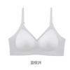 Women S Seamless Fixed Cup No Wire Push Up Comfortable Thin Bra