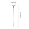 4-20PCS 12cm Tent Ground Stakes with Hole Hiking Tent Nails Stainless Steel Camping Tent Spikes for Camping Canopy Awning