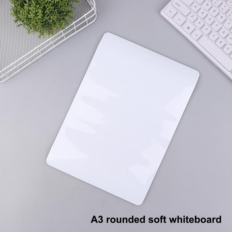 A3 A4 Size Magnetic Whiteboard Dry Erase White Boards Soft Home Office Kitchen Flexible Pad Fridge Stickers Memo Message Board