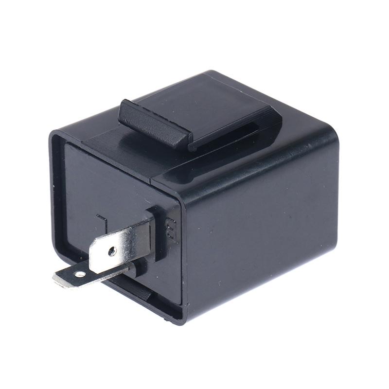2 Pin Motorcycle Led Flasher Relay 12V Turn Signal Light Blinker Flasher Relay
