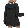 Giacca a Vento da Donna Reversibile Autunno 2024 con Stampa e Zip - Giacca Moda Coreana Giapponese