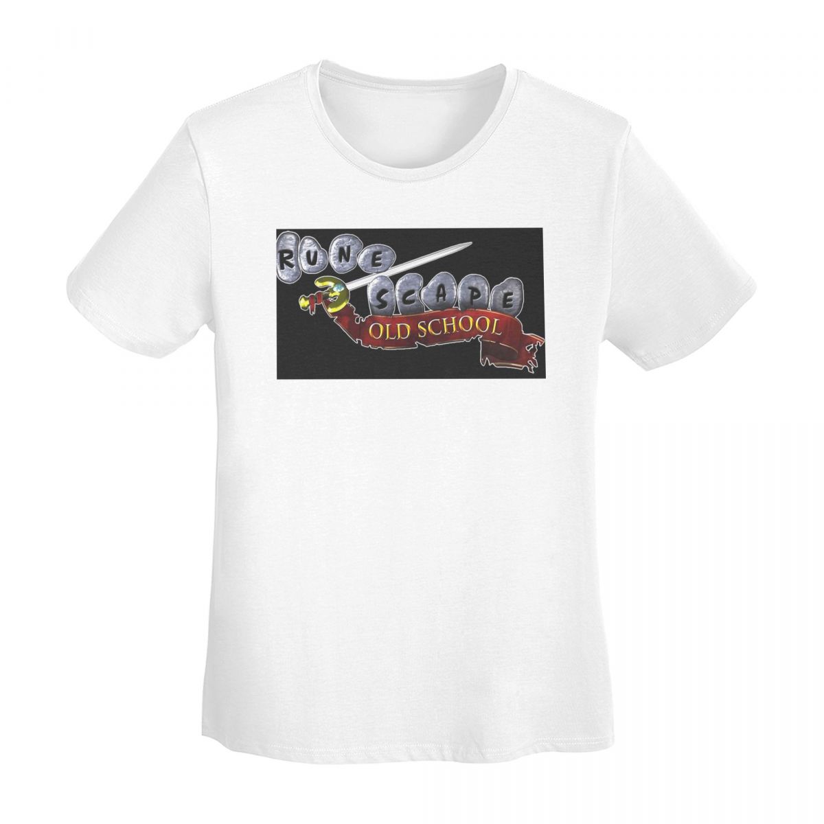 

Runescape Oldschool Logo Bes Unisex TShirt Women Short Sleeve T Shirts Round Neck Clothes Cotton Summer Tees Streetwear S