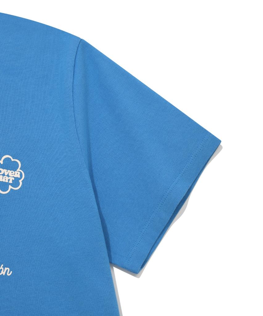 COVERNAT WOMAN Gradient T-Shirt Blue