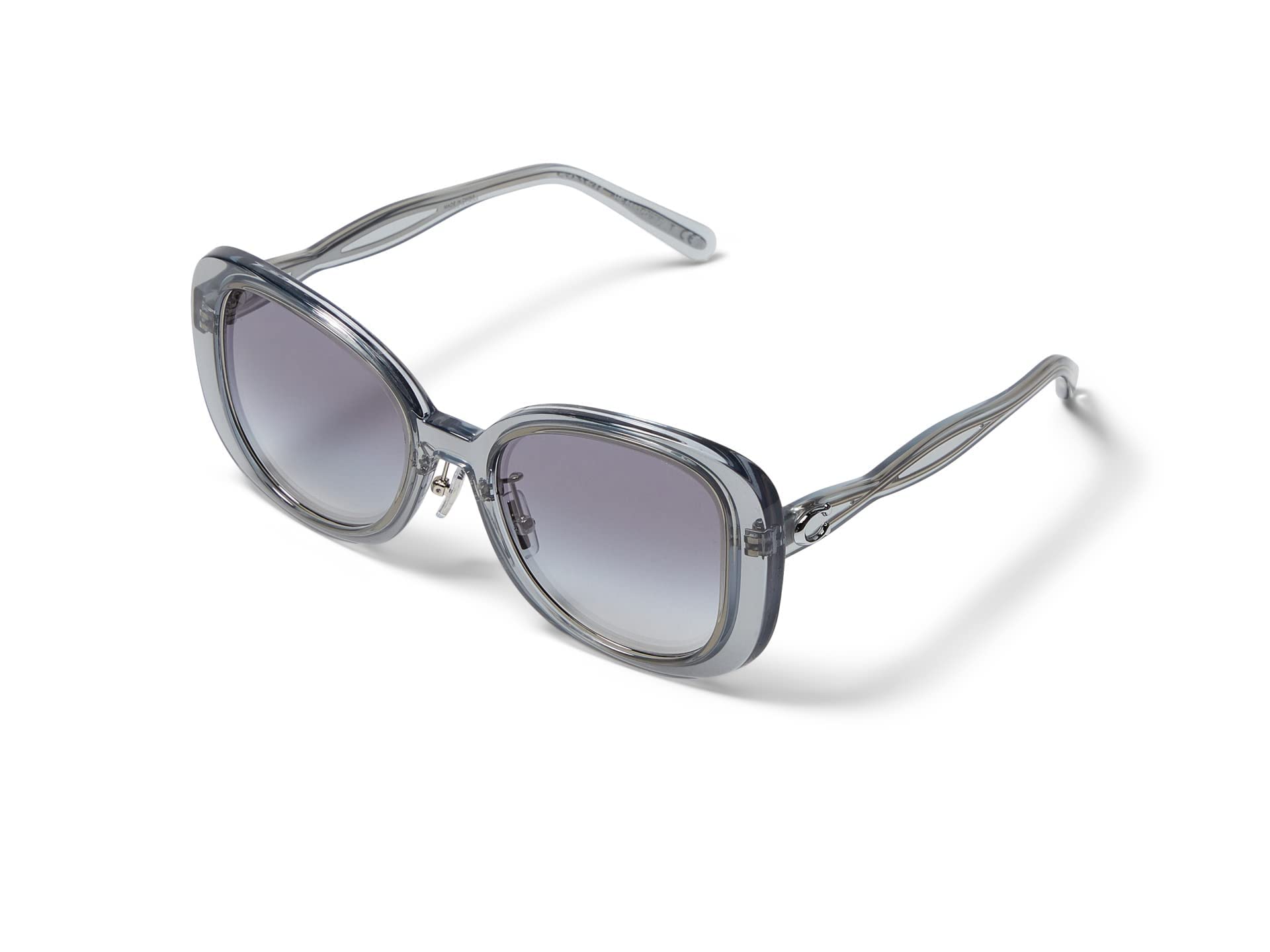 

Sunglasses HC8333 Blue Gradient Lens 53 [Coach] Blue/Gray Transparent/Clear