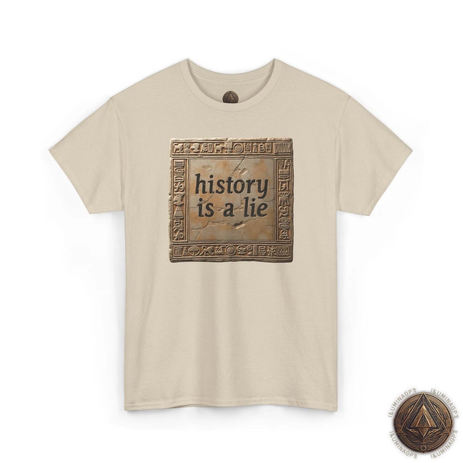

History Is A Lie Artifact T shirt, Conspiracy Tee, Alternative History Shirt 3XL