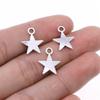 40pcs Star Charms Pendant Antique Silver Color Star Charm Pendants Jewelry Accessories DIY Tiny Tar Charms