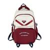 Backpack New Style Ins Style Cute Korean Style Junior and Senior High School Students School Bag Large Capacity Simple Student School Bag