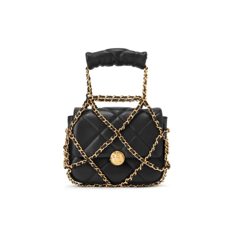 CHARLES&KEITH Leather Charles Keith Bag , Small Square Bag , Shoulder Bag , Crossbody Bag , Handbag Small Women's (Unisex) Handbags