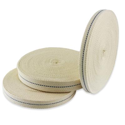 Flat Wick 12 Mm for Oil Lamps and Torches - Cotton 1 M