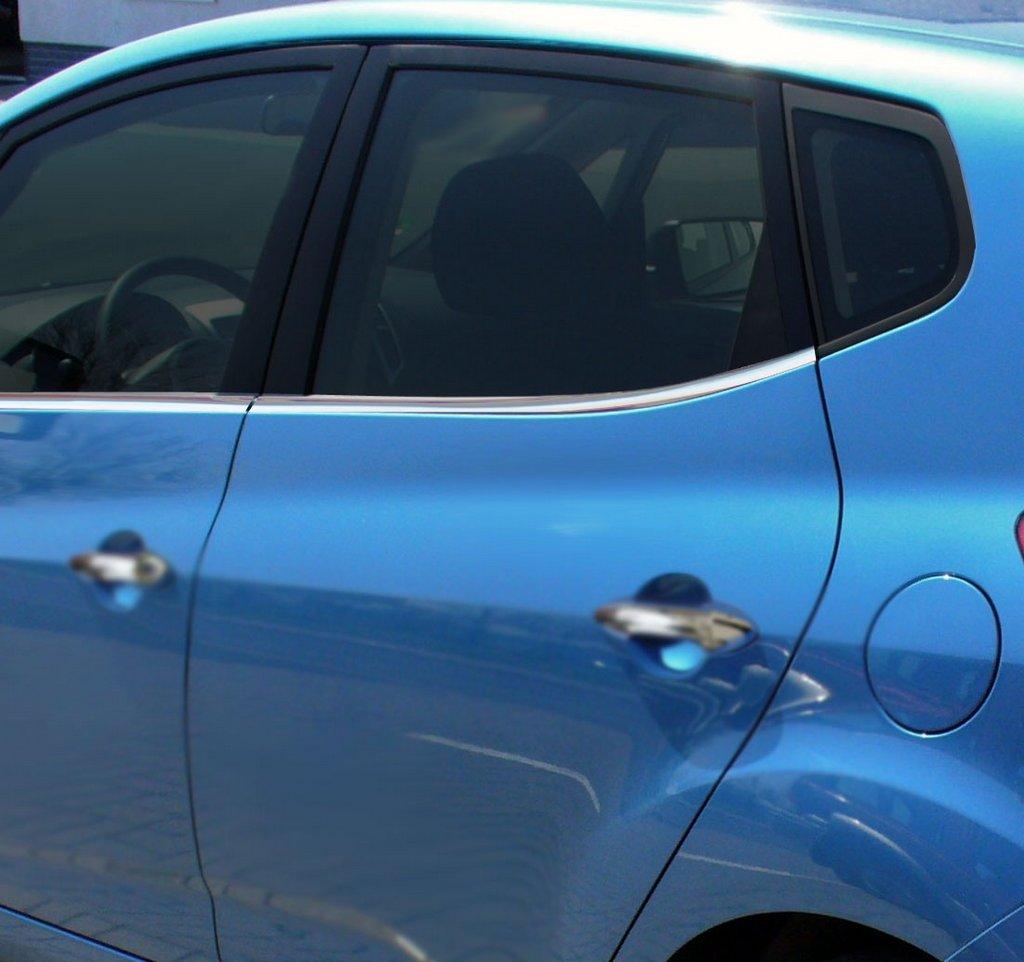 

Окантовка скла (4шт, нерж.) для Kia Venga