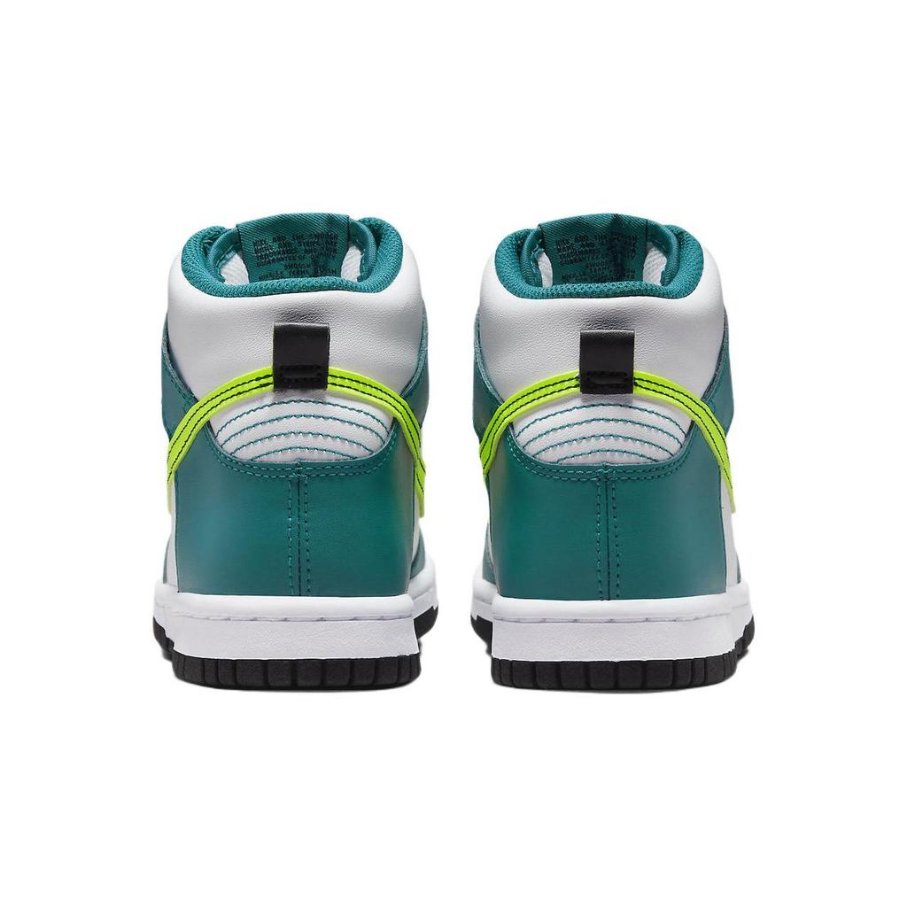 Nike Dunk High GS Bright Spruce Volt Kinder-Sneakers Teal Weiß Schwarz DB2179-109
