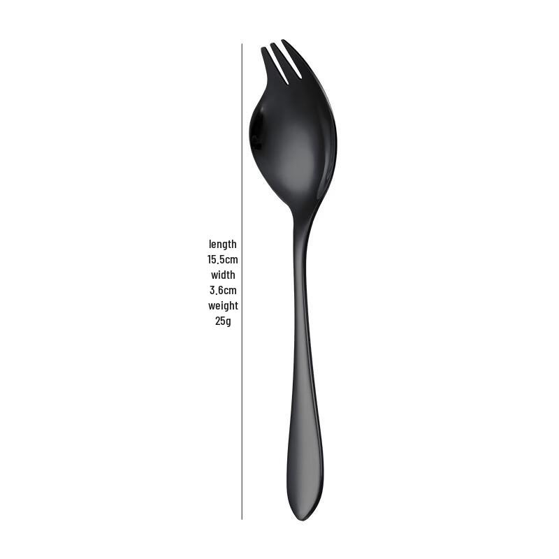 Двухфункциональный салатный прибор Abay из нержавеющей стали