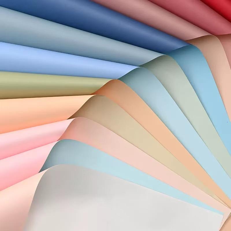 

Ouya Dual - цветная водонепроницаемая упаковочная бумага: Идеально подходит для упаковки цветов и подарков. mixed 20pcs