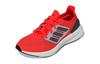 adidas Pureboost 22 Breathable Low Top Running Shoes Black Red Teenagers GZ2597