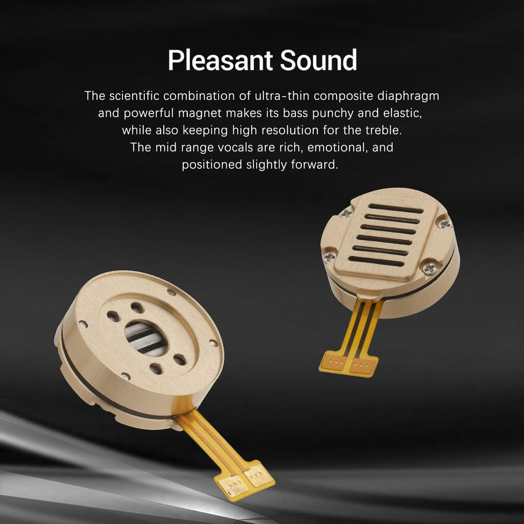 SIVGA Nightingale Planar Magnetic Driver Wired Monitor Earphones 14.5mm Hi-Fi In-Ear