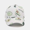 Tropical fruit banana pattern full print baseball cap women's fashion breathable shopping cap men's sports sun hat tide