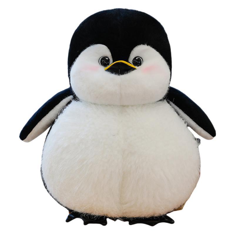 New Doll Cute Black and White Penguin Doll Plush Toy Cute Children's Doll