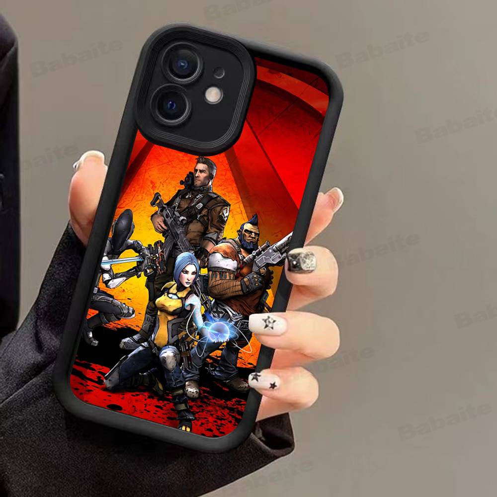 Game B-Borderlands TPU Phone Cover For Iphone 17 16 15 14 13 12 11 Pro Max Plus Case Cover