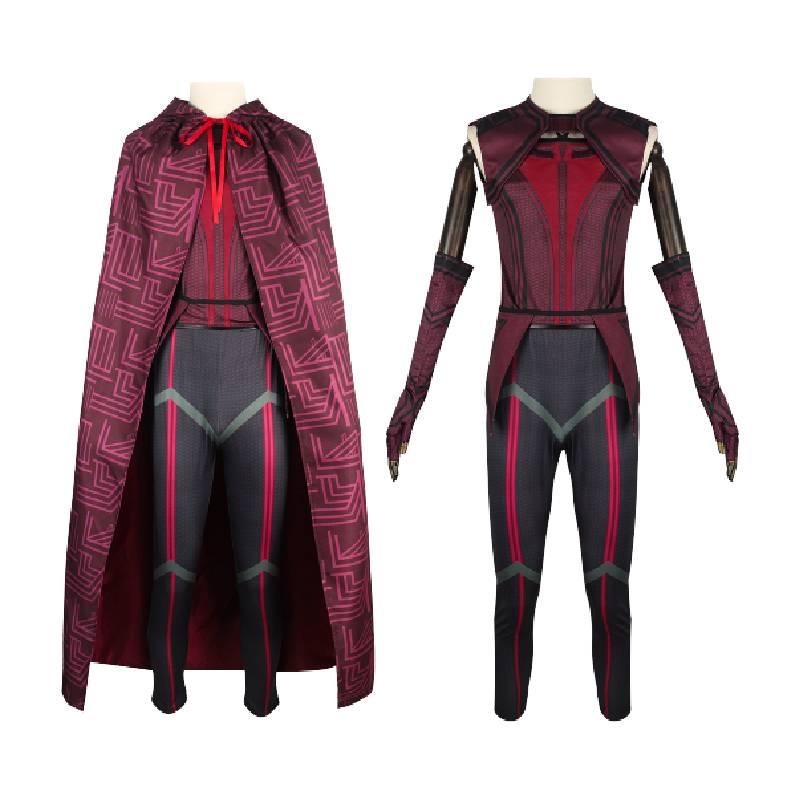 Halloween Just Got Better With The Wanda Vision Scarlet Witch Cosplay Costume Set