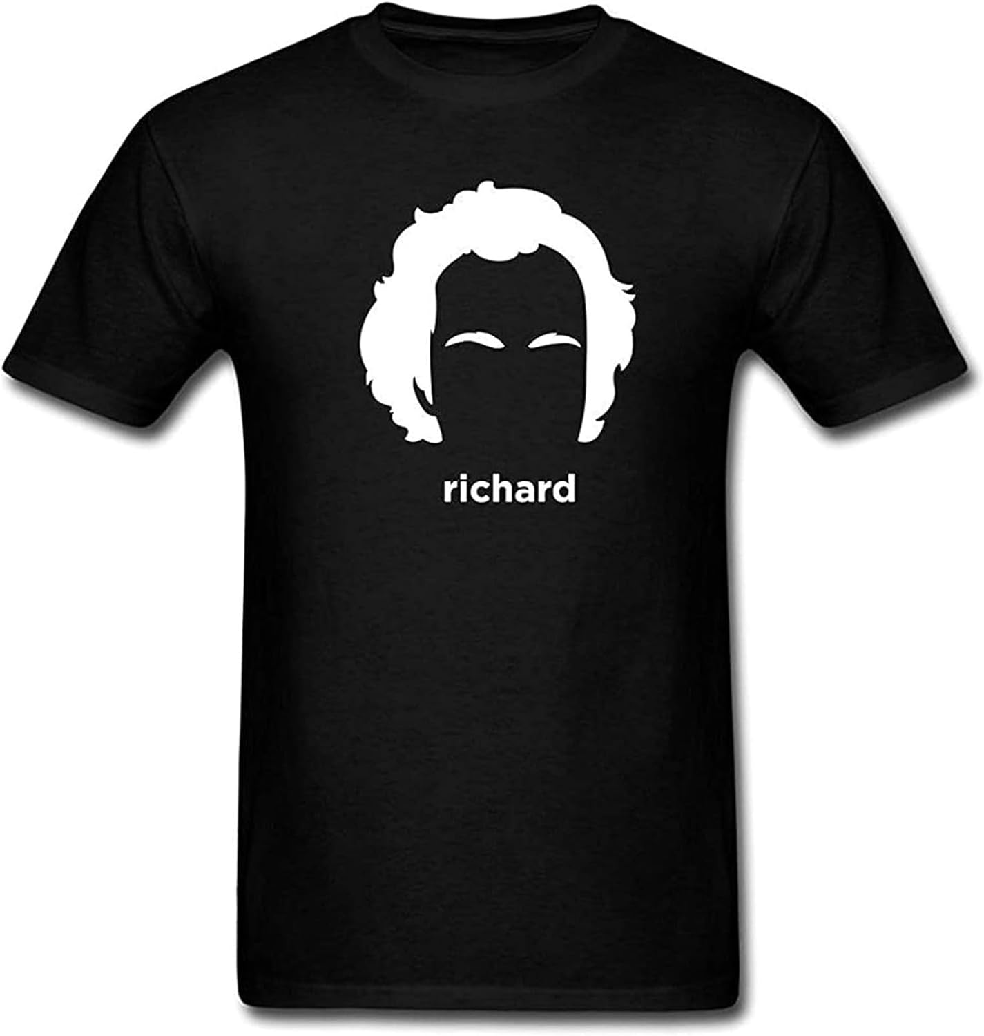 Richard Feynman Men s T-Shirt Printed Black Unisex Graphic Tee Black S чёрный