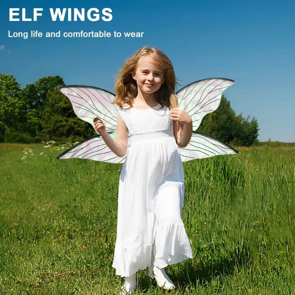 Cosplay Props Fairy Wings Multicolor Elf Angel Wing Dress-Up Wings Costume  Stage  Performance