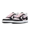 Nike Court Borough Breathable Waterproof Low top Skateboard Shoes Unisex Black White Pink DV5456-131(Team1678-)