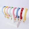 Cartoon Pet Collar Cute Bell Safety Buckle Necklace Cats Dogs Small Pets