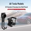 Universal Wall Mount for Tesla Model 3/Y Charging Gun - US Standard Holder