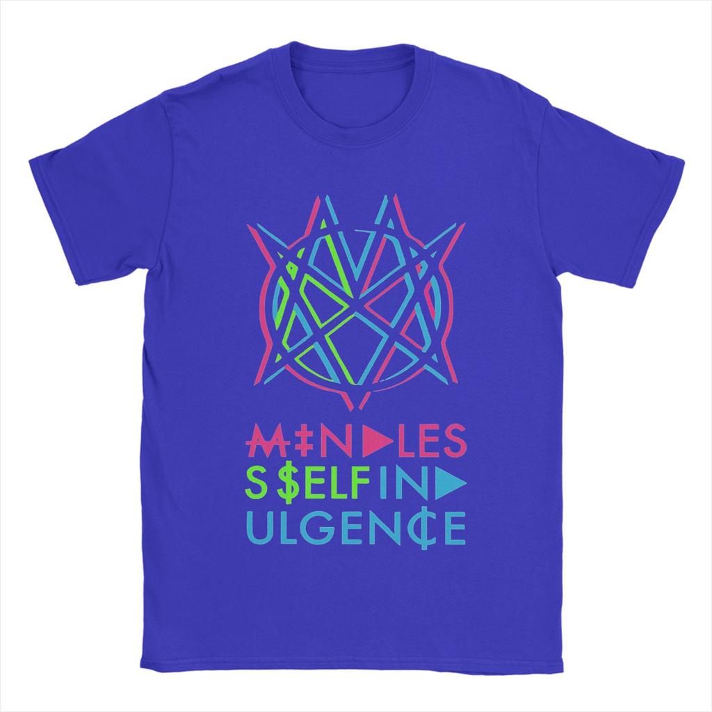 Mindless Self Indulgence T-Shirt Summer  Cotton T-Shirts For Men Fashion Print Tee Shirt Short-Sleeved Streetwear Tees